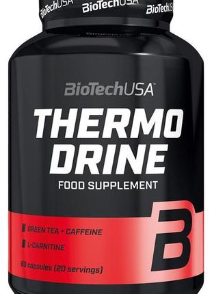 Жироспалювач biotech thermo drine complex 60 капс для зниження...