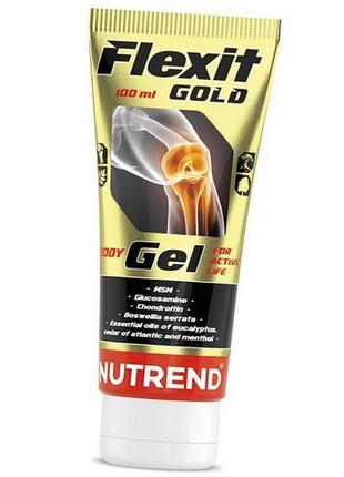 Мазь для суглобів nutrend flexit gold gel 100 ml