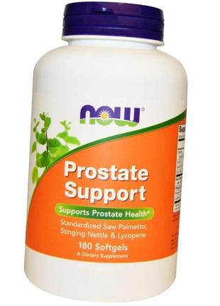 Вітаміни для чоловіків now foods foods prostate support 180 ка...