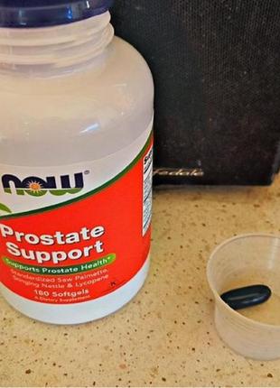 Вітаміни для чоловіків now foods foods prostate support 180 ка...5 фото