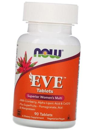 Вітаміни і мінерали для жінок now foods eve 90 таб нау фудс єва