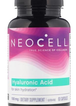 Гіалуронова кислота neocell hyaluronic acid 60 капс