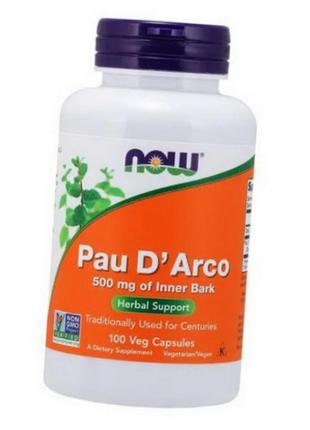 Pau d'arco 500 mg of innewr bark 100 veg caps