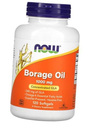 Now borage oil 1000 mg 120 softgels