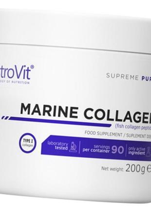 Морський колаген ostrovit collagen marine 200г без смаку