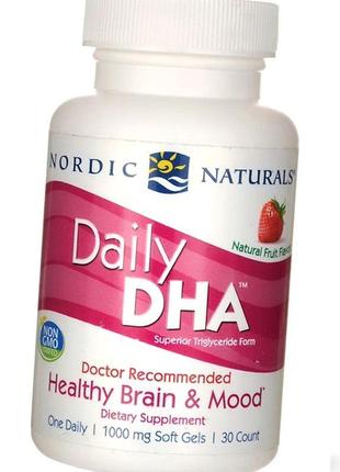 Жирні кислоти омега дгк nordic naturals daily dha 30 капс natu...