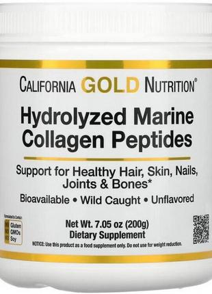 Гідролізовані пептиди морського колагену california gold nutri...