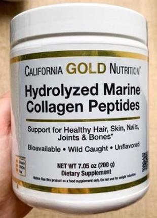 Гідролізовані пептиди морського колагену california gold nutri...2 фото