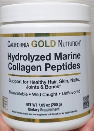 Гідролізовані пептиди морського колагену california gold nutri...4 фото