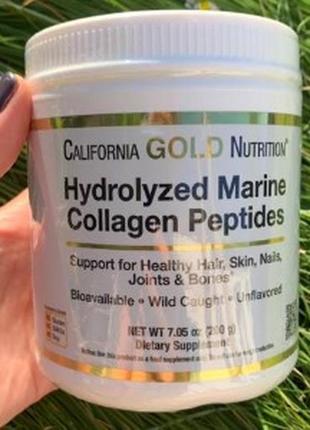 Гідролізовані пептиди морського колагену california gold nutri...7 фото