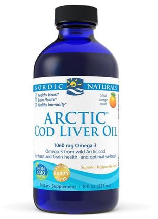 Жир печінки арктичної тріски nordic naturals arctic cod liver ...