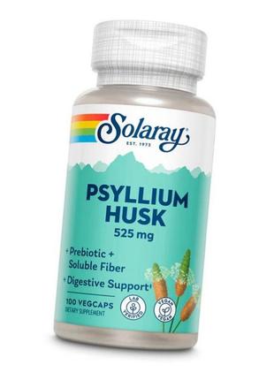 Псилліум solaray psyllium husk 525 mg 100 veg caps