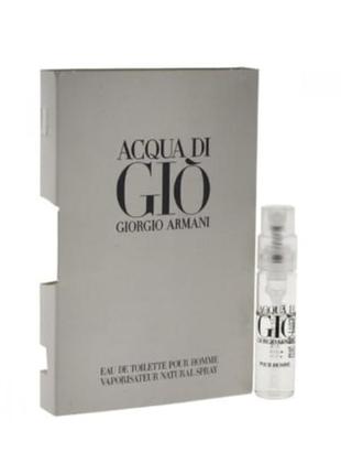 Giorgio armani acqua di gio pour homme парфумована вода (пробник)