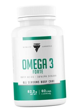 Жирні кислоти trec omega-3 forte 60 капсул