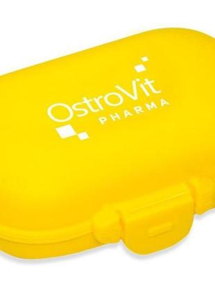 Контейнер для таблеток ostrovit pill box yellow