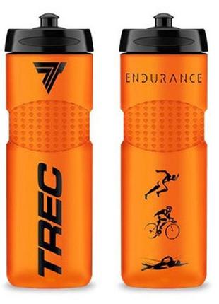 Пляшка для води trec nutrition bidon bike endurance 700 ml orange