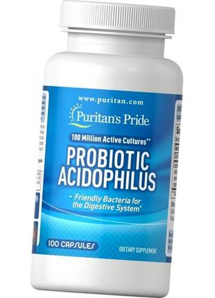 Пробіотики puritan's pride probiotic acidophilus 100 капс