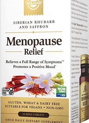 Підтримка при менопаузі солгар solgar menopause relief 30 mini...