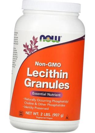 Соєвий лецитин now foods lecithin granules non-gmo 907 р