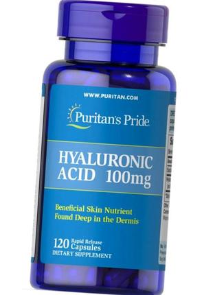 Гіалуронова кислота puritan's pride hyaluronic acid 100 мг 120...