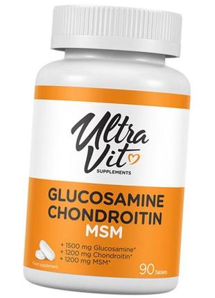Для суглобів і зв'язок ultra vit glucosamine & chondroitin msm...