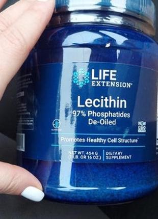 Лецитин life extension lecithin 454г3 фото