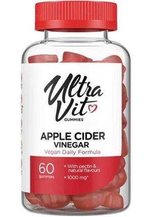 Яблучний оцет vp lab apple cider vinegar 60 gummies