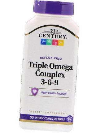 Омега 3-6-9 21st century triple omega complex 3-6-9 90 гел капс