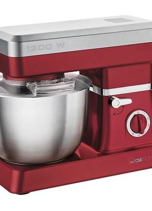 Кухонний комбайн clatronic km 3630 red (тістоміс)
