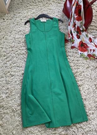 Шикарное платье миди в зеленом цвете,marc o polo,p.s.3 фото