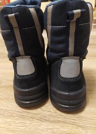 Ботинки термо зимние фирменные для мальчика в идеале4 фото