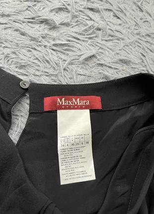 Max mara 100% шелк стильная блузка майка от премиум бренда2 фото