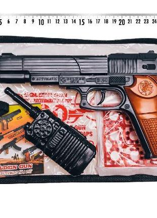 Б60 іграшковий пістолет з пістонами і гранатою