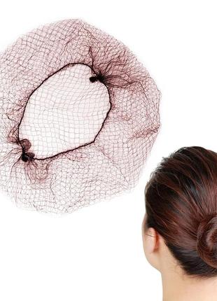 Сеточка для волос паутинка чорная