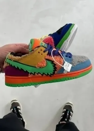 Кроссовки nike dunk sb dunk x grateful dead bears