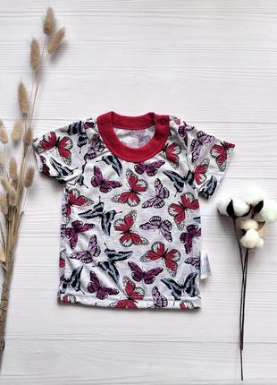 Футболка дитяча з метеликами