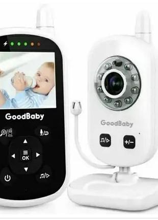 Відеоняня baby monitor uu24 original jkr з датчиком звуку, ніч...