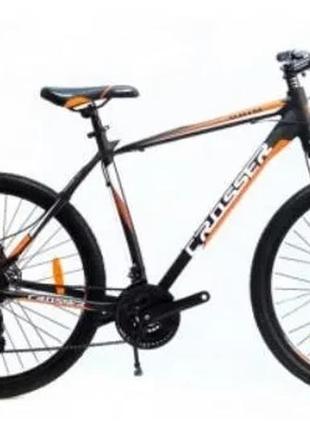 Велосипед crosser quick 29" рама 19 altus+suntour+logan помарачневий orange