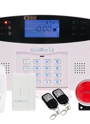 Повний комплект бездротовий gsm + wi-fi сигналізації kerui pg5...