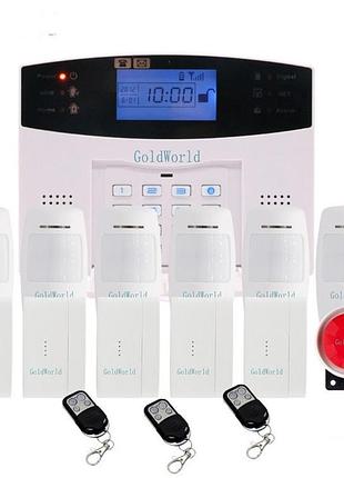 Повний комплект бездротовий gsm + wi-fi сигналізації kerui pg5...