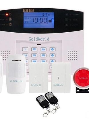 Повний комплект бездротовий gsm + wi-fi сигналізації kerui pg5...