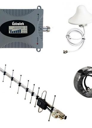 Репітер підсилювач gsm сигналу lintratek g900mhz 2g 3g 4g mobi...