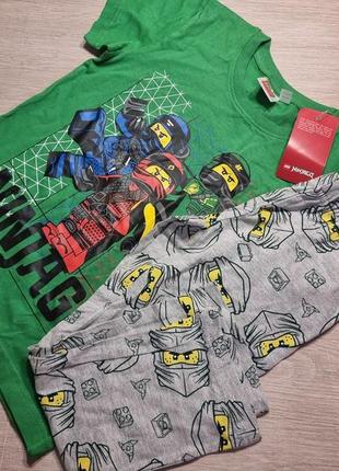 Трикотажна піжама для хлопчика lego 98/104