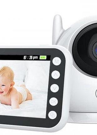 Цифрова бездротова відеоняня baby monitor abm100 з кольоровим ...