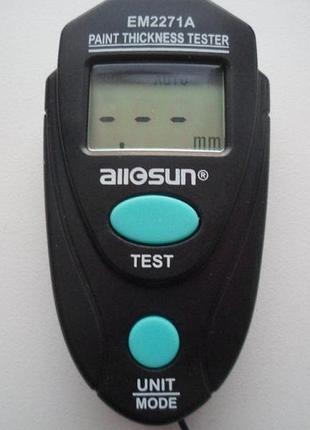 Товщиномір лкп фарби автомобіля (повщинаомір) alossun em2271a ...