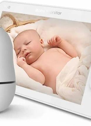 Відеоняня baby monitor baby monitor sm70ptz із 7-дюймовим вели...1 фото