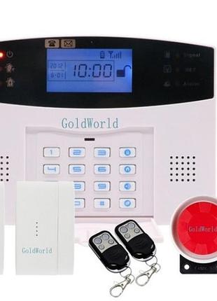 Повний комплект бездротовий gsm + wi-fi сигналізації kerui pg5...