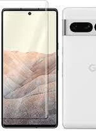 Uv вигнуте захисне скло для google pixel 7 pro прозоре без рамок