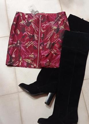 Стильная юбка на молнии