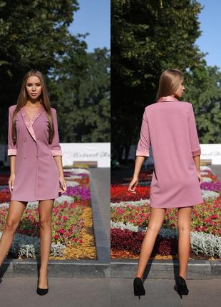 Продам стильное платье-пиджак прямого кроя